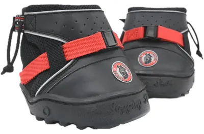 Produktbild von Equine Fusion Hufschuhe Ultra Jogging Shoe Outdoorhufschuhe Schwarz 11 Slim