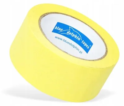 Produktbild von Blue Dolphin Malerkrepp Gelb 30mm x 32m für Innenbereich