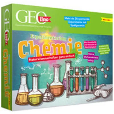 Produktbild von Franzis Verlag GEOlino Experimentierbox Chemie, Experimentier-Set, Chemie, 10 Jahr(e)