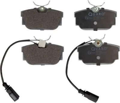 Produktbild von QUARO Bremsbeläge Satz Hinten Bremsklötze für VW Transporter IV Bus (70B, 70C, 7DB, 7DK, 70J, 70K, 7DC, 7DJ) QP6081