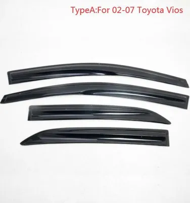 Obrázek produktu pro 4PCS Deflektor stínění okna pro Toyotu Vios Sedan Model 02- 07