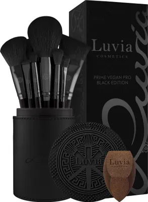 Produktbild von Luvia Cosmetics Prime Vegan Pro Black Edition Brush Set - 12 pcs