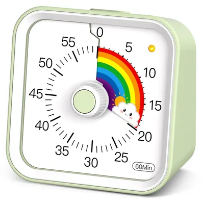 Productafbeelding van Solidchoice - Visuele Timer met Pauzefunctie voor Productiviteit
