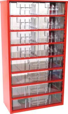 Obrázek produktu pro Zásuvkový organizér 12/8M, 4L Červená