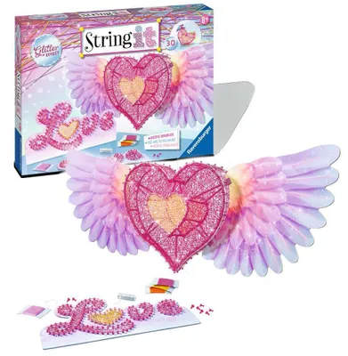 Image de Ravensburger Kit de bricolage String it Maxi 3D-Heart