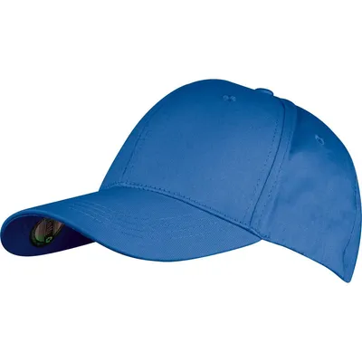 Produktbild von CrisMa 6 Panel Baseballcap aus recycelter Baumwolle / Farbe: blau