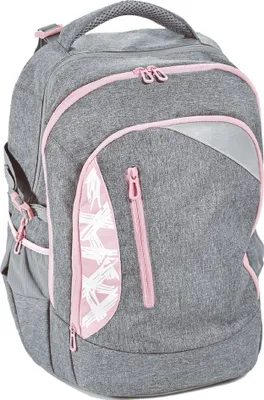 Produktbild von EBERHARD FABER Schulrucksack X-Style grau/pastellrosa