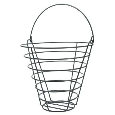 Immagine prodotto di Cestino per palline da golf, cestino per lo stoccaggio delle palline da golf, cestino per la gamma di palline da golf, contenitore per palline da golf, cestino in metallo per lo stoccaggio delle palline da golf, cestino portatile per lo stoccaggio delle palline da golf