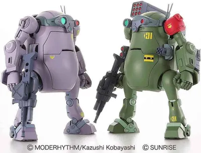 Productafbeelding van MechatroWeGo VOTOMS samenwerkingsserie, deel 3, 2 modelbouwsets / 1:35