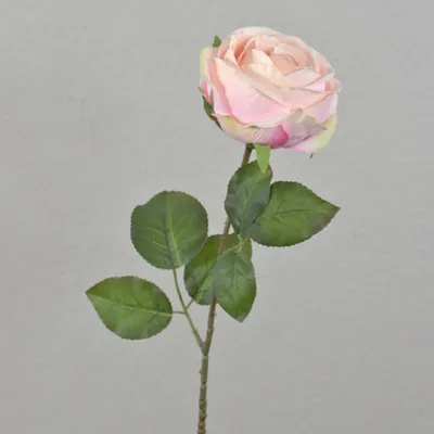 Produktbild von artplants.de Kunstrose FINAKAS, rosa, 65cm - Künstliche Rosenblüte