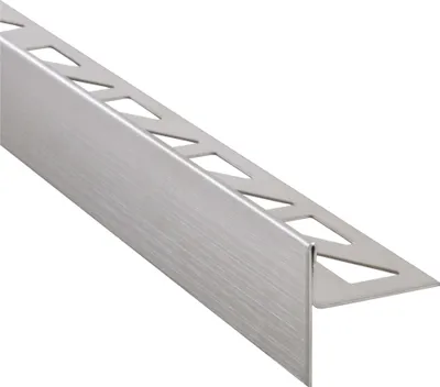 Produktbild von Dalsys Gefällekeil Dusche, Gefälleprofil 200cm, Höhe 12,5mm, Links Silber Duschprofil für begehbare Dusche, Edelstahl korrosionsbeständig
