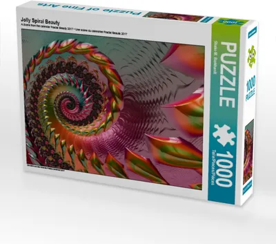Produktbild von CALVENDO Puzzle Jolly Spiral Beauty | 1000 Teile Lege-Größe 64x48cm Foto-Puzzle für glückliche Stunden