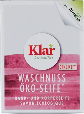 Produktbild von Klar - Waschnuss Seife 100g