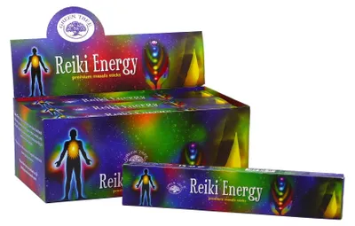 Produktbild von Green Tree Räucherstäbchen "Reiki Energy" 15gr.
