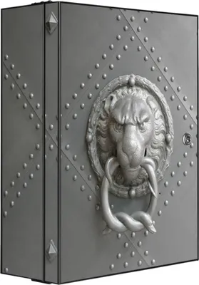 Produktbild von XXL Medizinschrank abschließbar Stahl anthrazit Arzneischrank EISENTOR Medikamentenschrank 35x46x15cm, Beklebung komplett [BSA1 10045]