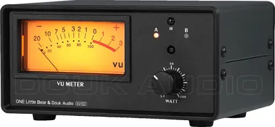 Obrázek produktu pro Přepínač zvuku, 2-IN-1-OUT, 1-IN-2-OUT, výkon 200 W na kanál, dálkové ovládání, VU-metr
