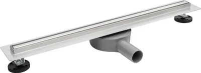 Obrázok produktu pre BALNEO Slim&Low ProLine sprchový odtok so sifónom 80 cm nerezová oceľ strieborný chróm