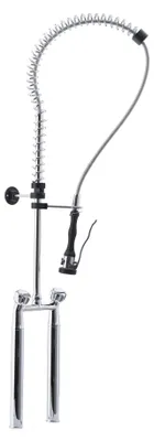 Image de Robinet de prérinçage SARO à 2 trous, extra haut, modèle KERSTIN