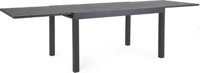 Ein Esszimmer.Tische.Funktionstische im Maß 270 x 90 x 75 aus Aluminium. Farbe Anthrazit