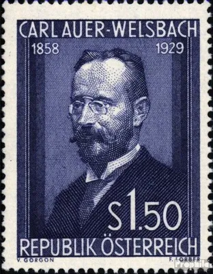 Produktbild von Briefmarken Österreich 1954 Mi 1006 (kompl.Ausg.) postfrisch v. Welsbach
