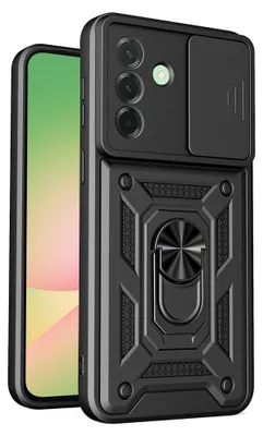 Obrázok produktu pre Techsuit – CamShield Series ochranné puzdro s posuvným krytom fotoaparátu pre Samsung Galaxy A57 5G – čierne
