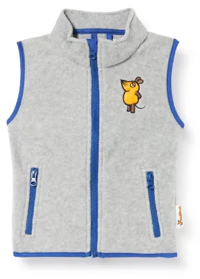 Produktbild von Playshoes Fleece Weste Uni Kinder Outdoor-Oberteil, grau/melange Die Maus, 11