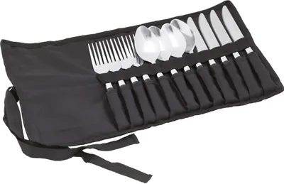 Produktbild von Easy Camp Family Cutlery, Schwarz, Stahl, Edelstahl, 4 Person(en)