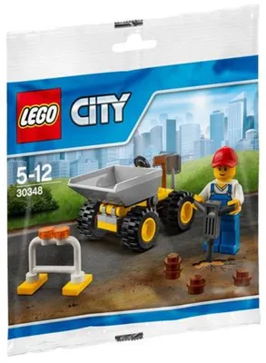 Produktbild von LEGO 30348 Mini Dumper Polybag LEGO Zustand: Neu., Anzahl Anleitungen: 1, Anzahl Minifiguren: 1, Thema: LEGO City, Anzahl Teile: 41, Gewicht: 0.037 KG, Altersberatung: 5+, Veröffentlicht in: 2016, Zahl: 30348-1, EAN: 5702015608558