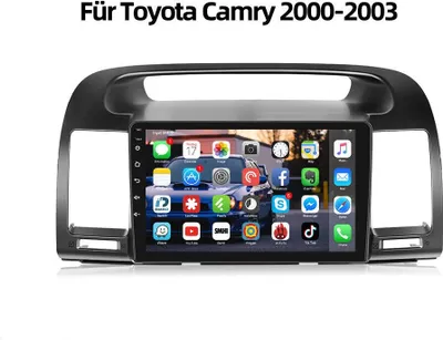 Produktbild von Toyota Camry Android 11 Autoradio GPS Navi  9" Touchscreen Bluetooth GPS 3D Navi FM USB 2GB RAM 32GB ROM