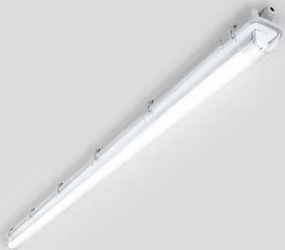Image de Hengda Lampe LED pour locaux humides Lampe à vasque 120cm 1 tube T8 18W blanc neutre 4500K IP65