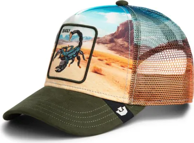 Produktbild von Goorin Bros. Trucker Cap Scorpion In The Element palm