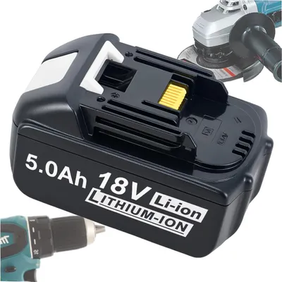 Immagine prodotto di Batteria ricaricabile per Makita BL1850, BL1840, BL1830, LXT-400, 194204-5, 18 V, 5 Ah