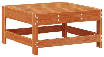 Produktbild von Gartenfußstütze Massives Kiefernholz Wachsbraun 62 x 62 x 32 cm