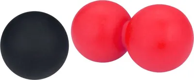 Produktbild von Avento Massageball-Set Rosa und Schwarz