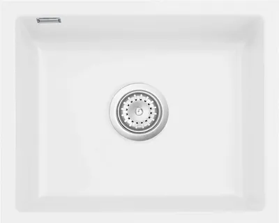 Produktbild von Unterbauspüle KeraDomo MERA 50 U/g in POLAR mit Excenterbedienung