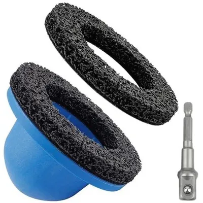 Zdjęcie produktu dla Szlifierka do piast kół 90 150 mm zestaw 2 tarcze adapter