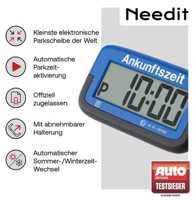 Produktbild von Needit Park Micro elektr. Parkscheibe fürs Auto
