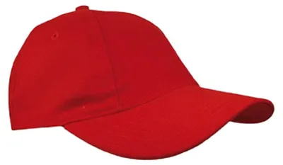 Produktbild von L-Merch - "Promo" Baseball-Mütze LT1090 (Einheitsgröße) (Rot)