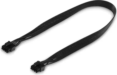 Produktbild von 60 cm Grafikkarte-Stromkabel 8-pin-PCIe-Stecker / 8-pin-Stecker schwarz