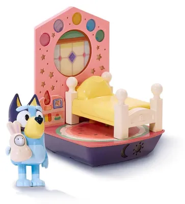 Image de Veilleuse/Lampe torche et réveil éducatif - Bluey - La chambre de Bluey