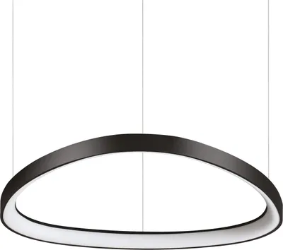Produktbild von Ideal lux GEMINI SP D61 LED-Pendelleuchte Struktur Schwarz modernes Design Deckenbaldachin Schwarz Pendellänge 180cm