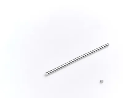 Produktbild von Neodym Magnete 3 x 1,5 mm 50 Stück mm N38, Extrem stark, Magnettafeln, Kühlschränke, Whiteboards, DIY