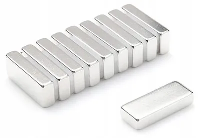 Image de Top Magnesy - 10 aimants en néodyme 20x8x4 mm N38 - aimants extra puissants pour le montage, l'atelier et l'industrie
