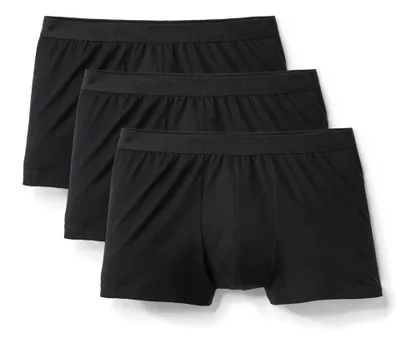 Image de Calida Natural Benefit, Boxer, Boxer, Adultes, Hommes, Noir, Uni
