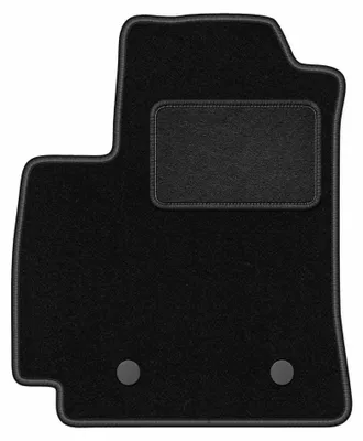 Obrázok produktu pre Velúrový koberec vodiča pre: Renault Arkana 2021- (crossover) – 1 ks, čierny, na mieru – Wielganizator LUX