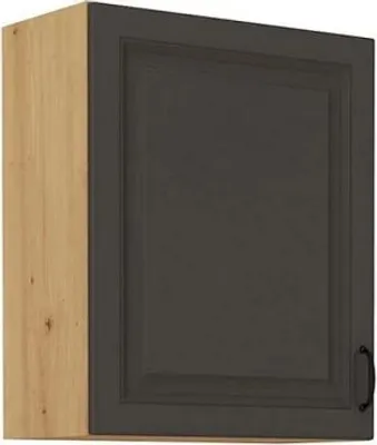 Immagine prodotto di Armadietto superiore da cucina 60 cm FRYZIA - rovere artigianale / grafite