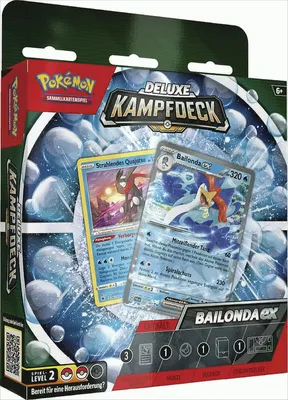 Immagine prodotto di Pokémon Deluxe-Kampfdeck Bailonda-ex