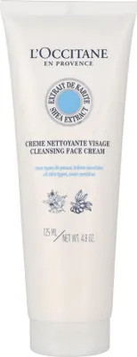 Image de Pour tous les types de peau, même les peaux sensibles - Crème nettoyante pour le visage au karité L'Occitane