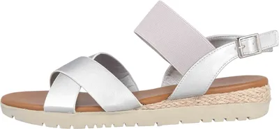 Produktbild von LadyPepp Sandalen in Übergrößen Silber 2TT1061002 Silver große Damenschuhe
