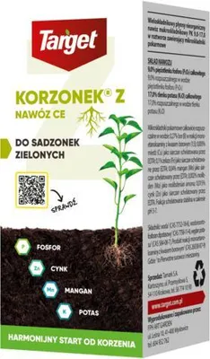 Zdjęcie produktu dla Ukorzeniacz do sadzonek zielonych Korzonek® Z TARGET 30ml